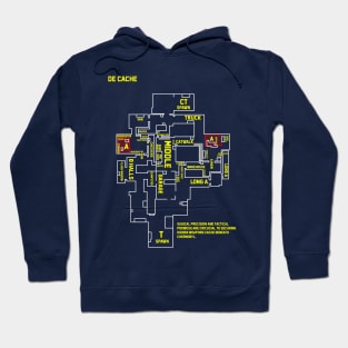 T-Shirt Csgo cache map overview Hoodie